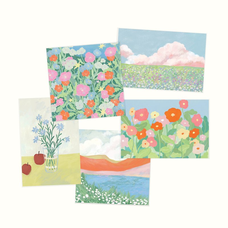 Postcard - Cards & Postcards - Paper Multicolor