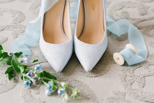 Blue Wedding Shoes? Yes, Please.