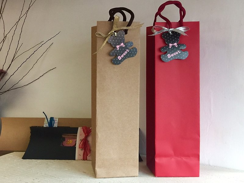[Additional purchase] chopstick rest gift box bag - วัสดุห่อของขวัญ - กระดาษ สีกากี