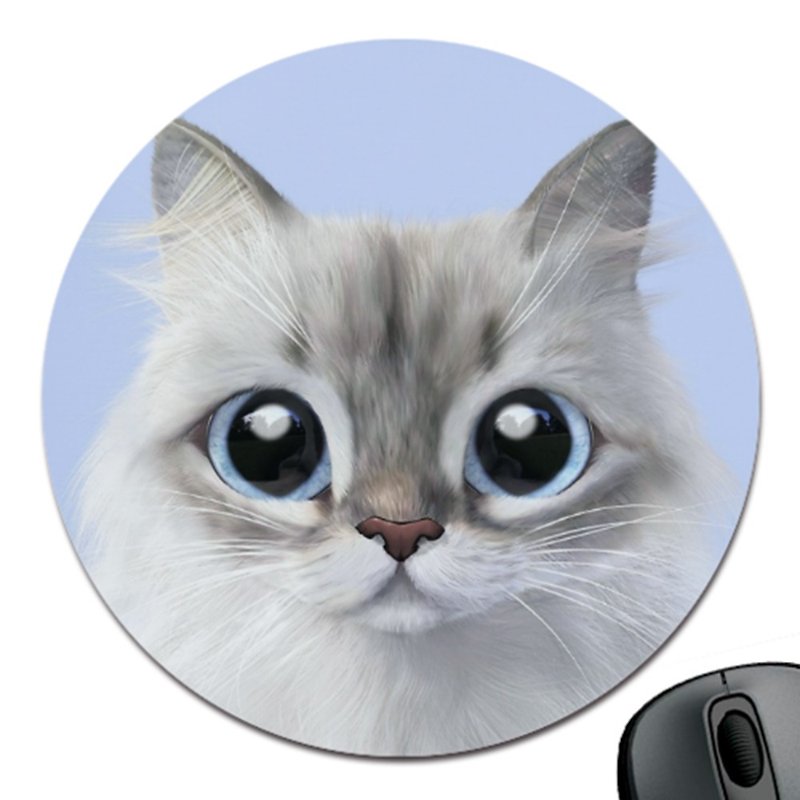 Round Mouse Pad - Mouse Pads - Plastic 