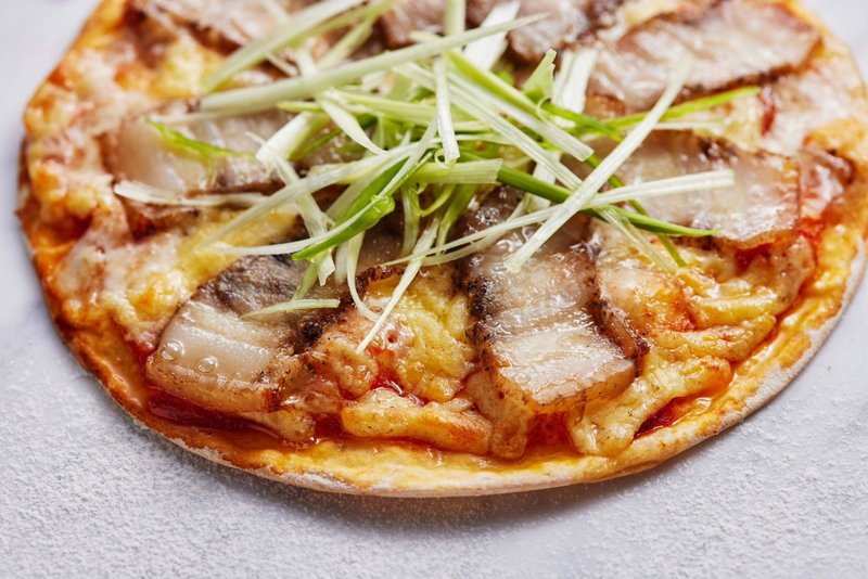 Grilled Pork Belly Pizza - Other - Fresh Ingredients 