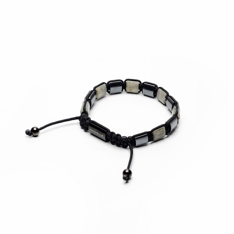 【NOUVELLE】Aphrodite | Labradorite. hematite bracelet - Bracelets - Crystal 