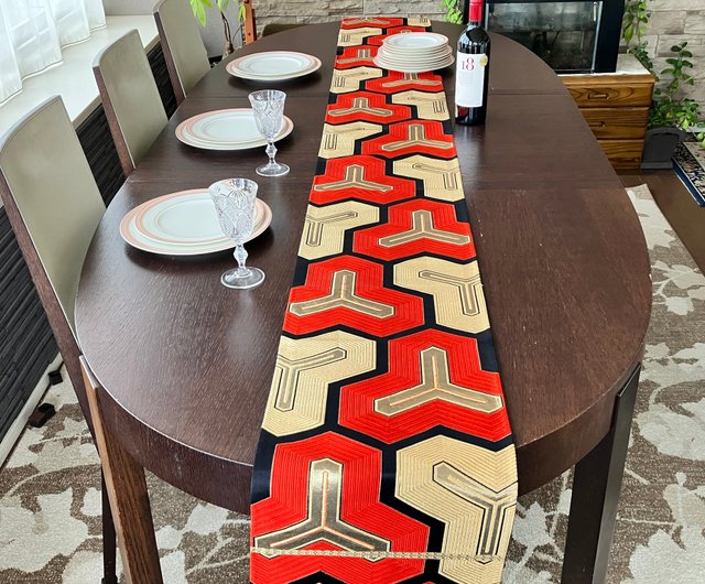 西陣織 着物 帯 テーブルランナー NTR001 - ショップ Japanese style