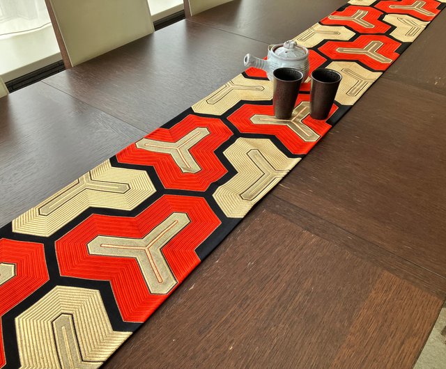 西陣織 着物 帯 テーブルランナー NTR001 - ショップ Japanese style