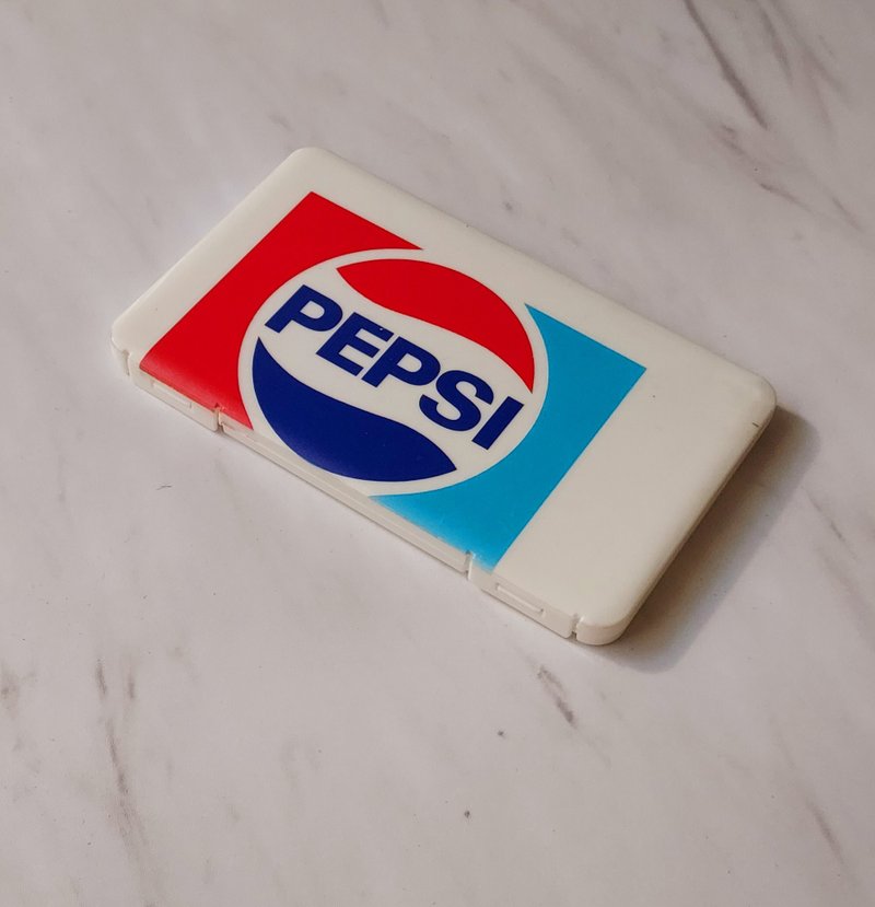 早期 PEPSI 百事可樂 長形塑料收納盒 - 居家收納/收納盒/儲物盒 - 塑膠 