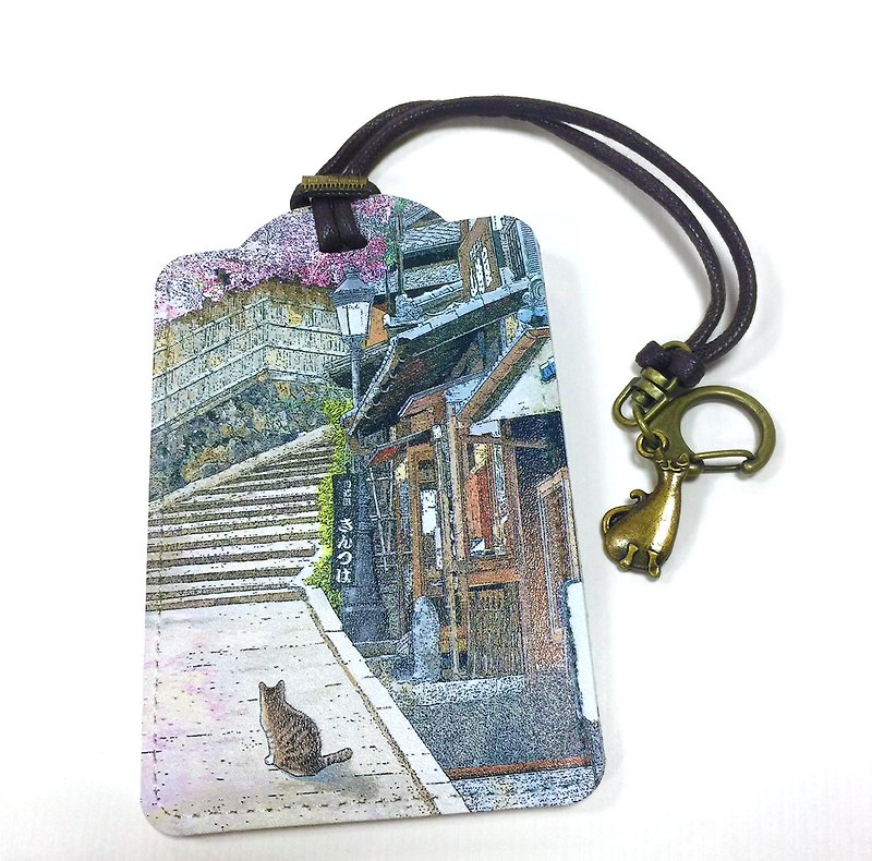 ID Leather Case-Have a date with Spring - ID & Badge Holders - Other Materials Multicolor