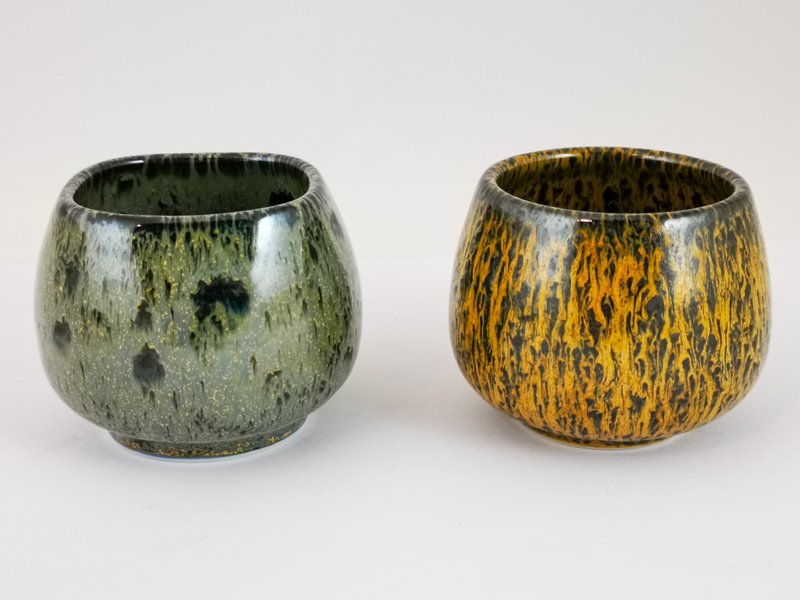 【大窯】紅門天清牙源玄ちゃん一組（仕様を選択するか、情報を参考にしてください） - 急須・ティーカップ - 磁器 