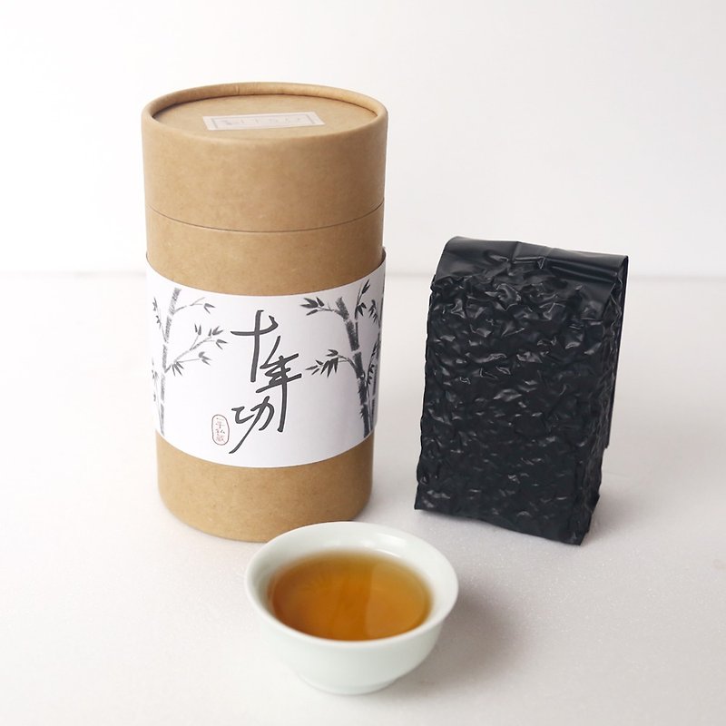 Pure Crazy Tea-Ten Years of Kung Fu Tea 150g with Souvenir High Mountain Tea Gift - ชา - อาหารสด ขาว