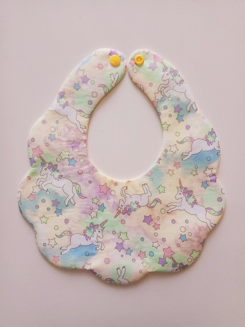Unicorn Cloud Bib Mimi Gift Bib Baby Bib Baby Bibs Saliva towel - Baby Gift Sets - Cotton & Hemp Multicolor