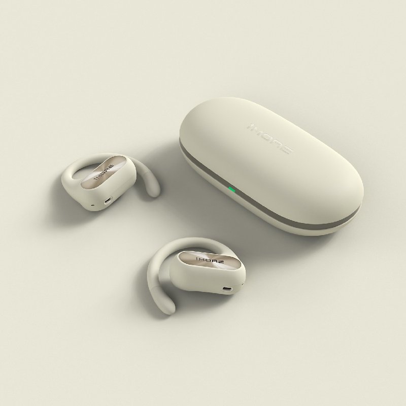 【1MORE】Open Sports Bluetooth Headphones SE S30/EF606 Pearl White - Headphones & Earbuds - Other Materials White