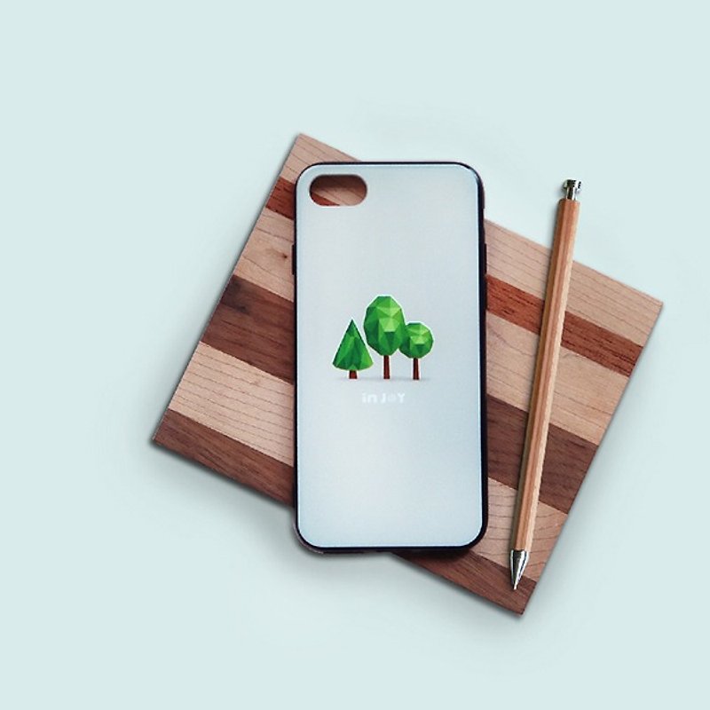 Simpe Designle Tree iPhone Case for i7,i7plus,i8,i8plus,iX - Phone Cases - Plastic White