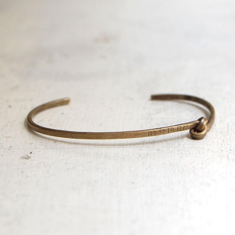Brass bracelet knot - สร้อยข้อมือ - โลหะ สีทอง
