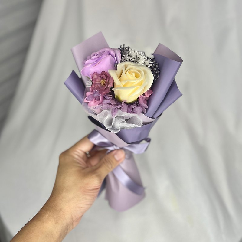 Psychedelic purple love eternal life bouquet - Dried Flowers & Bouquets - Plants & Flowers Purple