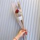 母の日の花束。母の日の花束。花束。カーネーション。母の日の花のギフト。小さな花束