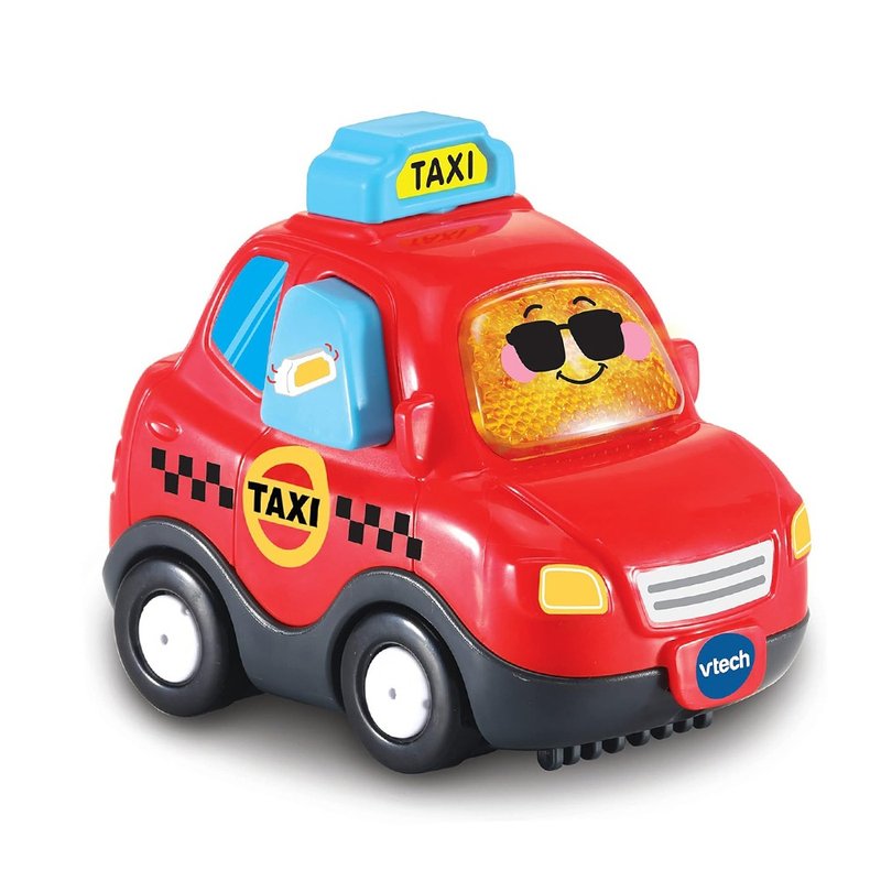 Vtech　嘟嘟聲光互動車-計程車 - 寶寶/兒童玩具/玩偶 - 塑膠 