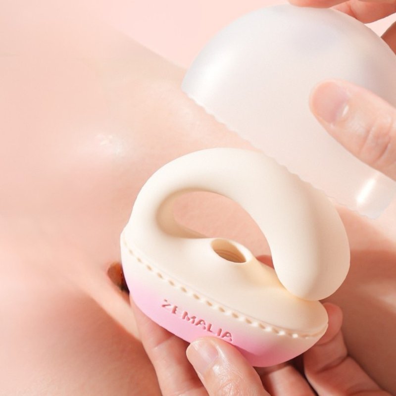 Zemalia 鵝戲【吸震同步】手機智能遙控 陰蒂吸啜 迷你G點震棒 - 情趣用品 - 寶石 