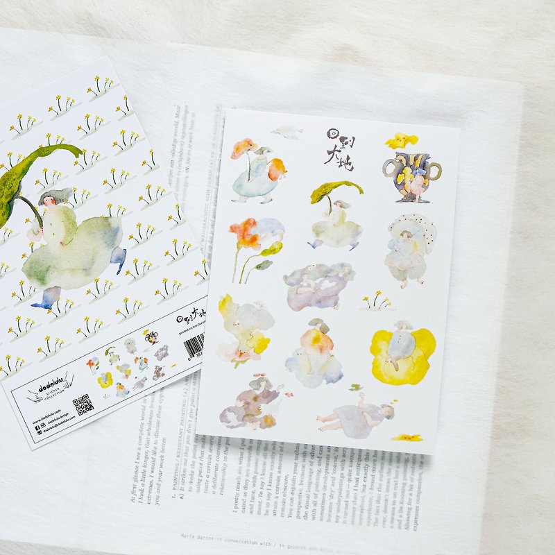 Sticker Sheet - When Spring Returns | Bullet Journal Stickers, Planner Stickers - Stickers - Paper Green