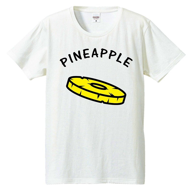 T-shirt / Pineapple - Men's T-Shirts & Tops - Cotton & Hemp White