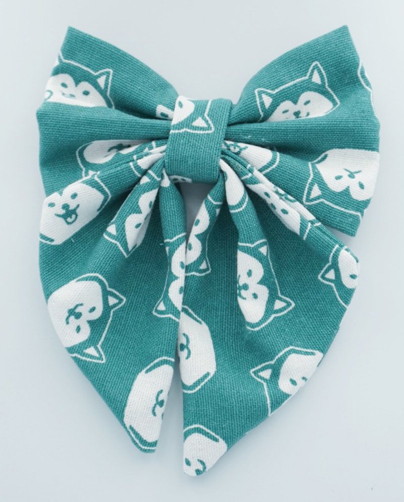 [Sleigh] Pet characteristic sailor bow tie-free neck strap - ปลอกคอ - ผ้าฝ้าย/ผ้าลินิน หลากหลายสี