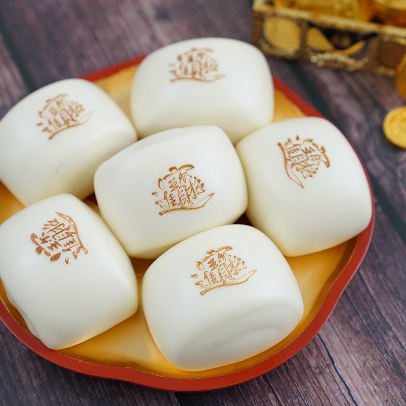 美姬饅頭 美姬嚴選招財進寶鮮乳饅頭 一盒6入 - 其他 - 其他材質 