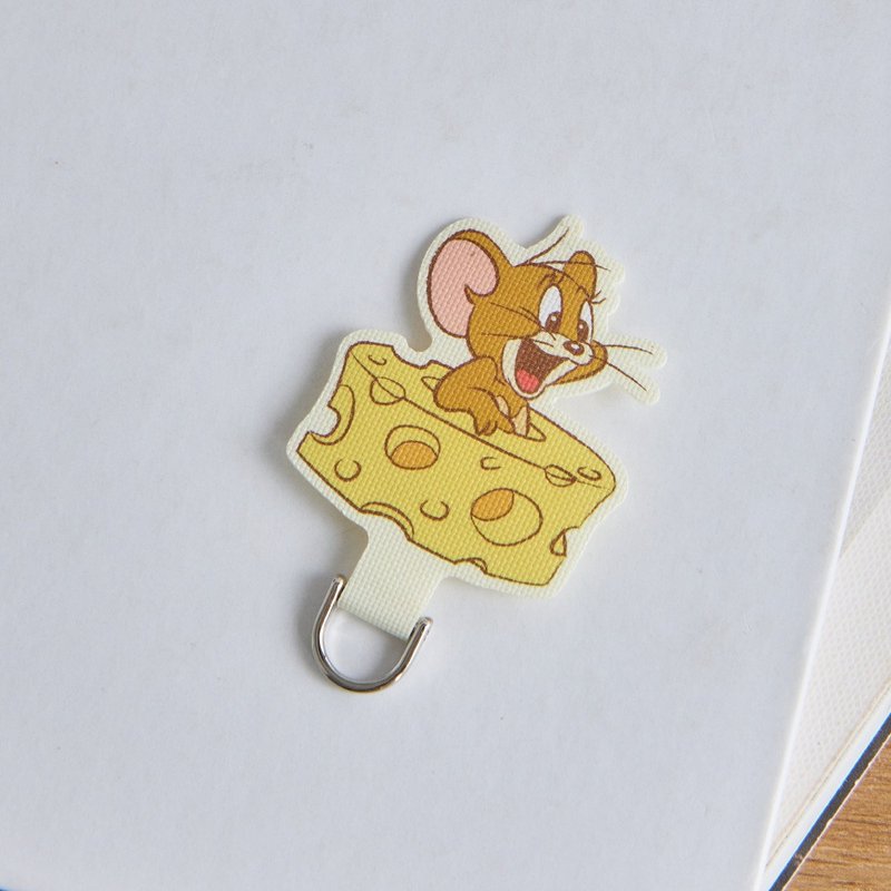 Tom and Jerry Cheese Heart Cell Phone Hanging Clip/Clip - อุปกรณ์เสริมอื่น ๆ - พลาสติก หลากหลายสี