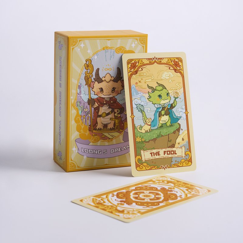 靈龍逸夢塔羅牌 Loong's Dream Tarot - 桌遊/卡牌 - 紙 多色