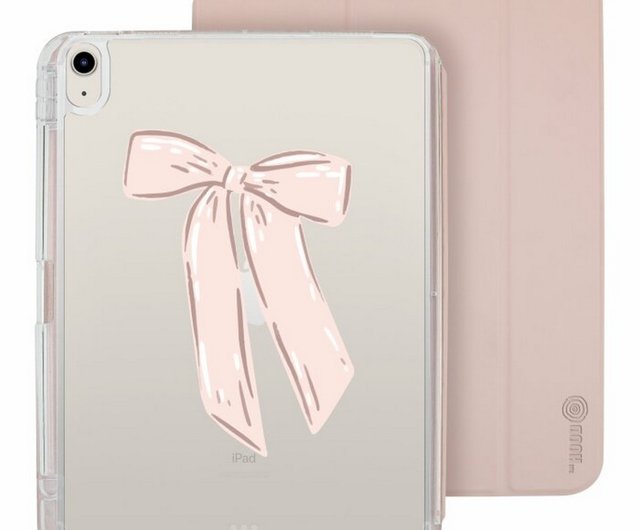 ピンクのリボン iPad Air/Pro 2024mini7 取り外し可能落下防止