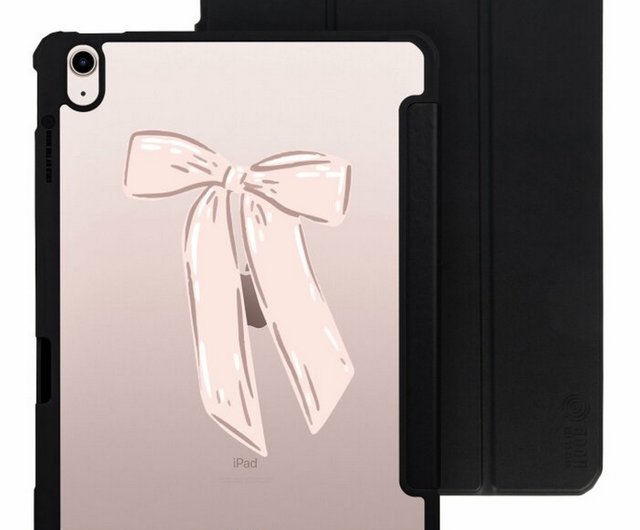 Cute Pink Ribbon Bow iPad Air /Pro 2024 Detachable Clear
