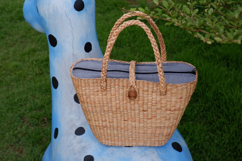 HotSummer women's handbags, woven bags, handmade bags - Handbags & Totes - Plants & Flowers 