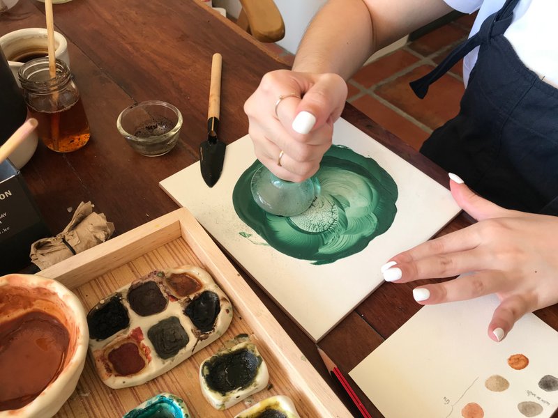 Natural Watercolor workshop : connect with nature - 其他 - 黏土 