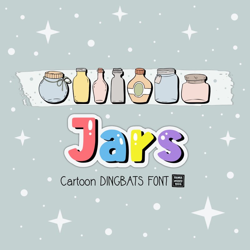Jars OTF ディンバットフォント - フォント - その他の素材 