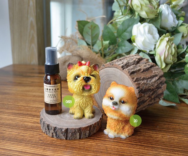 彼の頭の犬の丸太ディフューザーを振る 無料の限定版ヒノキハイドロゾル ショップ Yacht アロマ 線香 Pinkoi