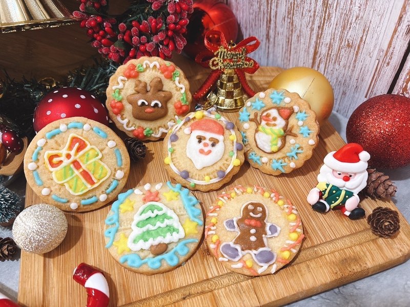 2024 Christmas-Christmas Gingerbread・Handmade DIY Desserts・Healing Creative Baking - อาหาร/วัตถุดิบ - อาหารสด 