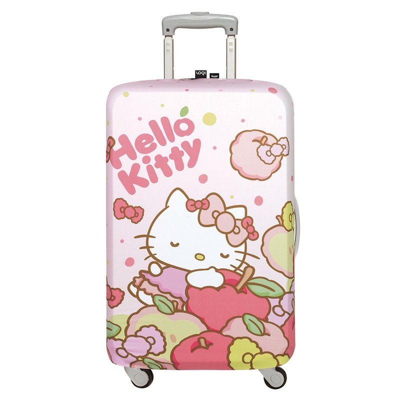 LOQI Luggage Jacket I Hello Kitty Daydream [Size M] I Luggage Cover - Luggage & Luggage Covers - Plastic Red