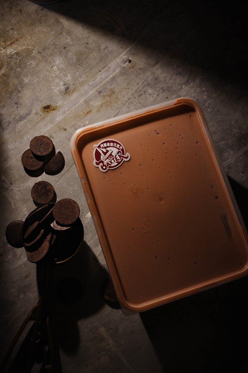阿爾卑斯巧克力-義式冰淇淋 - 冰淇淋/冰棒 - 新鮮食材 咖啡色