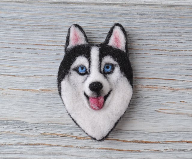 羊毛フェルト オーダー 「リアルで可愛いワンちゃん」シベリアン