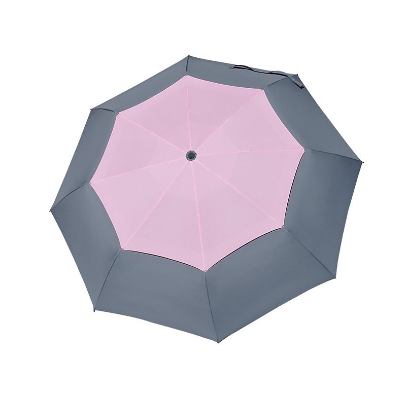 嘉雲製傘 JIAYUN - 23吋抗風三折傘 - 雨傘/雨衣 - 其他材質 粉紅色