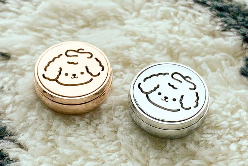 Poodle Aroma Clip - Sliver / Rose gold - อื่นๆ - สแตนเลส สีเงิน