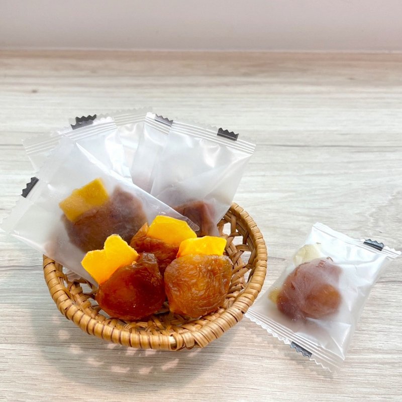 赫赫漢方 l 夾心蜜餞系列 l 芒著梅麗 (芒果夾心) 60g 開胃零嘴 - 零食/點心 - 植物．花 咖啡色