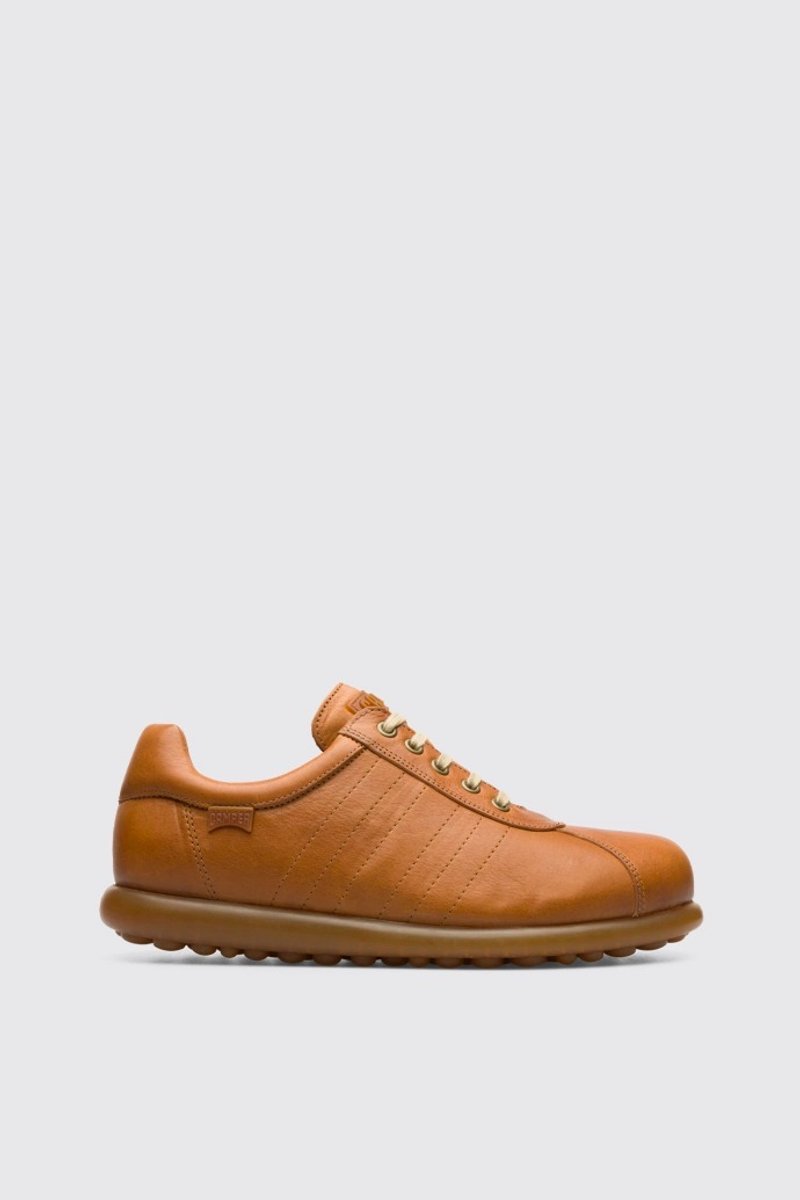 Pelotas men's leather shoes - รองเท้าหนังผู้ชาย - หนังแท้ สีนำ้ตาล