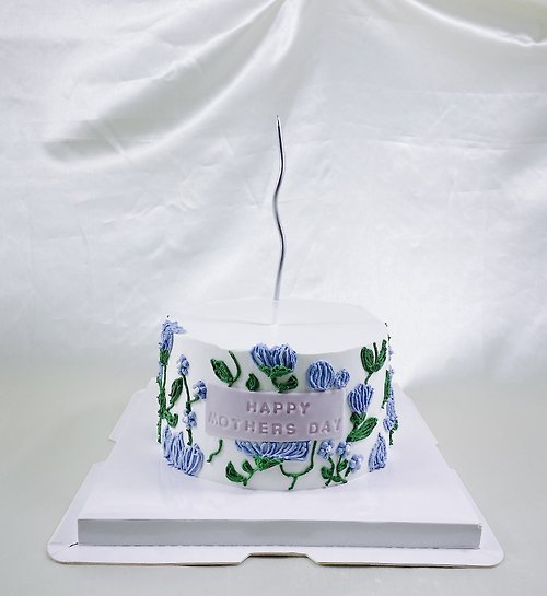 GJ.cake 花語祝福 生日客製 手繪 母親節蛋糕 母親節 6吋 面交