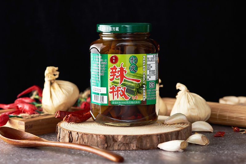 [Suixiang Secret Peeled Pepper] Spicy Series Fresh Green Chili Spicy Seasoning Vegetarian Edible - Sauces & Condiments - Fresh Ingredients 