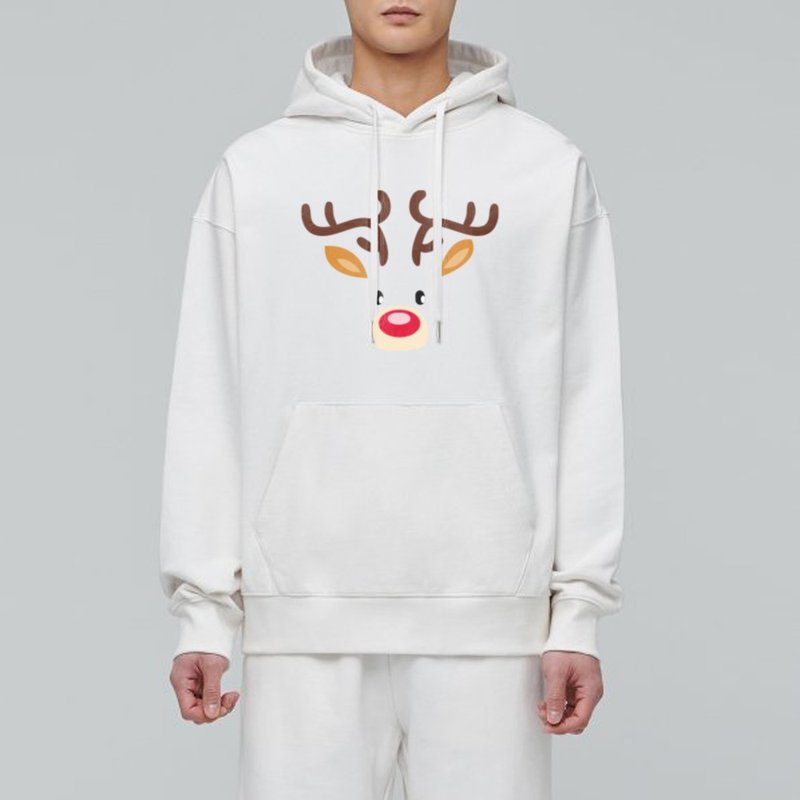 客製化單件聖誕衛衣圓領連帽衫聖誕交換禮物 - 帽T/大學T - 棉．麻 多色