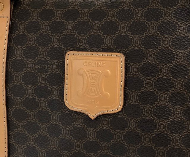 CELINE/マカダム/ハンドバッグ/レザー/セリーヌ/ 楽天市場】セリーヌ マカダム ハンドバッグ ショルダーバッグ 2WAY