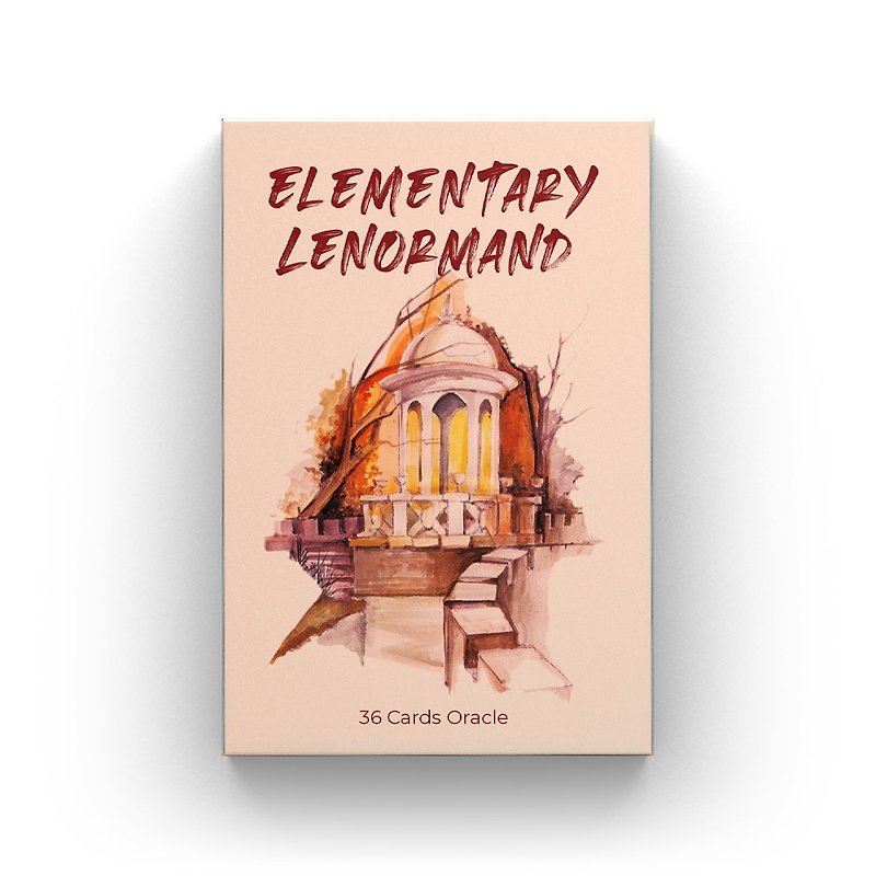 Elementary Lenormand, 36 Cards Oracle Deck - 桌遊/卡 Game - 紙 