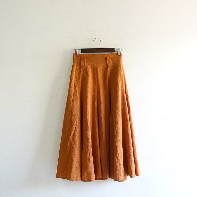 │Slowly│Vintage/Plain/Vintage Dress - Skirts - Polyester Multicolor