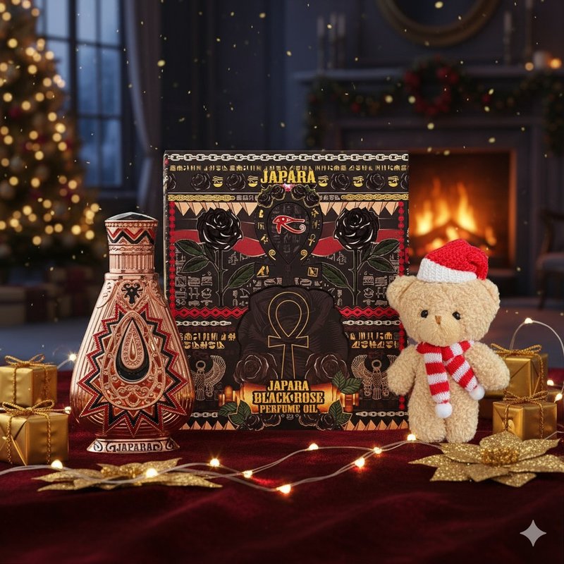 【贈聖誕小熊】黑玫瑰丨8ml香精 埃及香水 精油 無酒精 - 香水/香膏 - 其他材質 多色