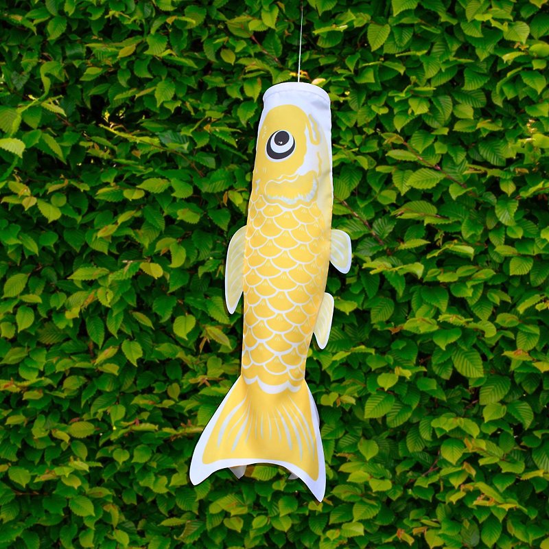 Taiwan Fish Flag 90 CM (YELLOW) - Other - Polyester Yellow