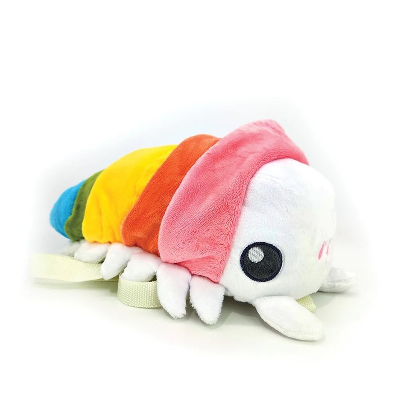 Rainbow Ball Rat Lady Plush Backpack Cool Village - กระเป๋าเป้สะพายหลัง - เส้นใยสังเคราะห์ หลากหลายสี