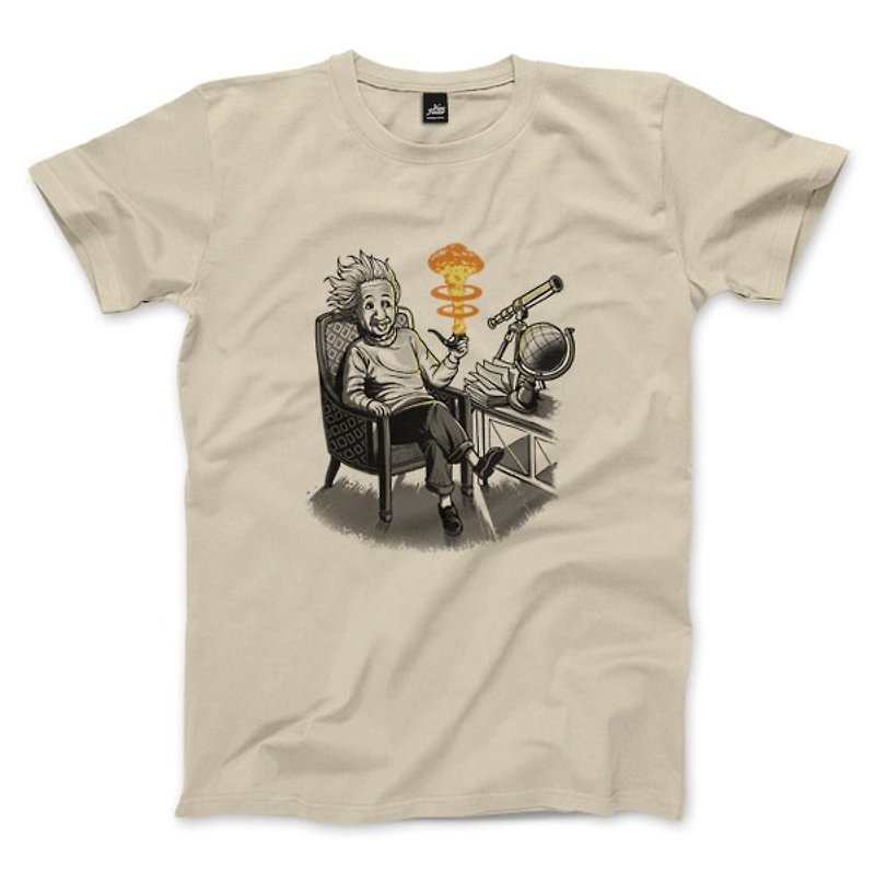 Helpless- Khaki-unisex version T-shirt - Men's T-Shirts & Tops - Cotton & Hemp Khaki